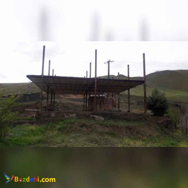 2500 متر باغ 4دیواری در روستای کندر جاده چالوس