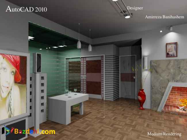 آموزش اتوکد دو بعدی و سه بعدی