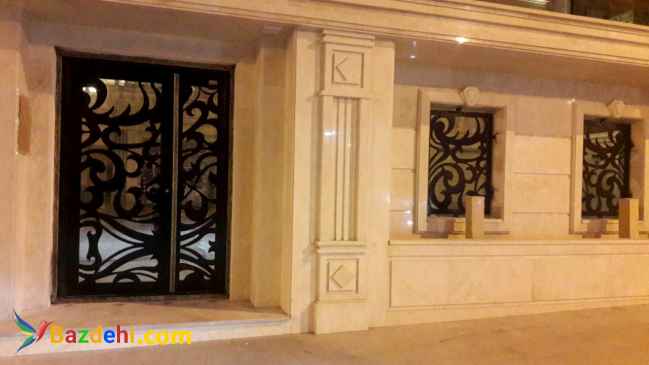 درب ورودی حیاطی فلزی