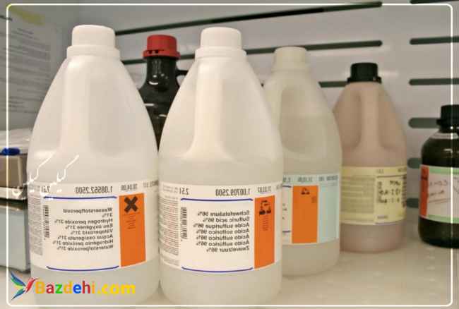 فروش مواد شیمیایی صنعتی و آزمایشگاهی و شیشه آلات