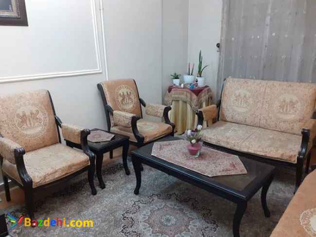 مبلمان نیمه استیل و نهارخوری و مبل راحتی