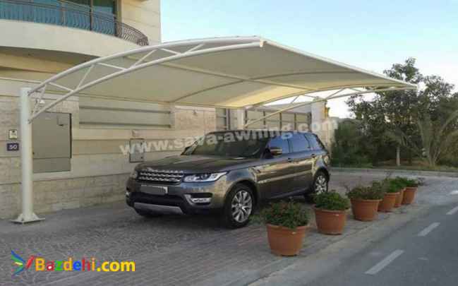 سایبان سازه ای کششی