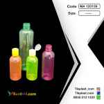 فروش ظرف و بطری پت رنگی استوانه ای 250 ، 100 و 60 cc با درب