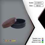 فروش قوطی واکس پلاستیکی 100 گرمی + درب