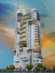 پیش فروش واحد ۹۵ متری تجاری در برج مجلل اداری تجاری لکسون در چیتگر 